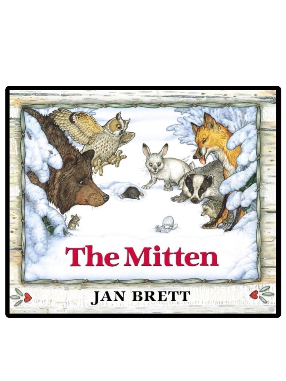 BUNDLE & SAVE🎉 The Mitten by Jan Brett - Illustrated Children’s Board Book